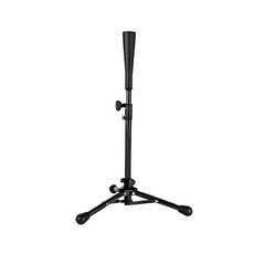 야구 배팅 티 높이 조절 프리미엄 소프트볼 훈련 타격, 색상: 2. Black, 1개