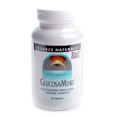 SOURCE NATURALS 葡萄糖胺錠, 1個, 90 件
