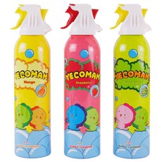 예꼬맘 버블 펀 바디 클렌저 딸기향 + 망고향 + 청포도향 세트, 1세트, 200ml