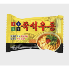 우불식당 즉석우동, 221.5g, 6개