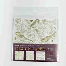 트레이싱지 아트페이퍼 라인꽃 스크랩북