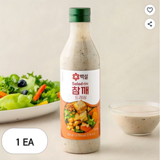 백설 참깨 드레싱, 1개, 550g