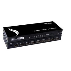 邁拓 HDMI 分配器 1進8出 一分八高清分配器 1.4版 1080P, 1個