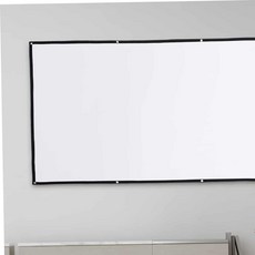 휴대용스크린 빔프로젝터 이동형스크린 가정용스크린 스크린(221x125cm) 79000EA 1EA, 본상품