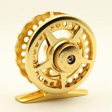 前打輪 逗釣手搖輪 魚線輪, HY50金色 5cm直徑