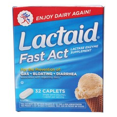 Lactaid 酵素膠囊, 32顆, 1盒