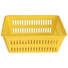 娃娃機兌幣機裝錢塑膠籃硬幣籃子 收納籃 塑膠籃 置物籃, 黃色, 1個