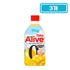 동원 덴마크 얼라이브 제로 망고, 500ml, 3개