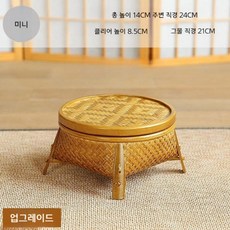 차상 전통찻상 다도상 다과상 미니소반 다기상 대나무 트레이, 기본 대나무 갈색, 1개