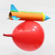 휴지심 종이로켓만들기 과학수업재료 과학실험키트 사이언스 방과후수업 과학놀이키트, 1인용