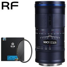 라오와 180mm F4.5 1.5x 울트라 마크로 아포 MF 캐논 RF + B+W Basic