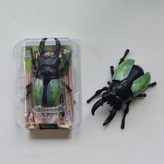 發條甲蟲 發條玩具 仿真昆蟲 學爬學步玩具, 1個, 鍬形蟲.發條甲蟲(綠)