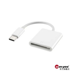 SD/MicroSD轉Type-C讀卡機 SY-331 轉接頭 蘋果設備適用 高速傳輸 即插即用, 1個, 二合一,Type-C