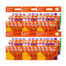 오가닉디노 유기농 무첨가 과채주스 5종 48팩(알뜰형), 100ml, 48개