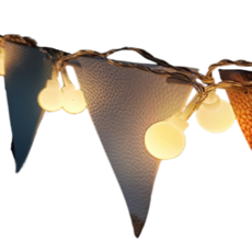 나스카피 감성캠핑 LED 줄조명 40구 6m, Cherry, 2개