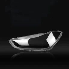 마세라티 기블리 2014-2022용 외부 헤드램프 렌즈 커버 전면 헤드라이트 캡 쉘 램프쉐이드 케이스 트림, 01 1 x Left Side