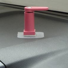 桃園出貨 馬桶配件 防掉落掛鉤 馬桶圈固定防倒神器, 粉色強力膠款