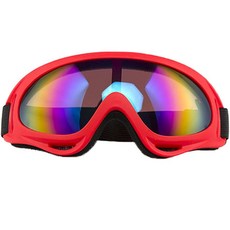 XILEDUO 듀오 스키 고글 스노보드 남성 여성 아동용 겨울 눈 방풍 스포츠 선글라스 오토바이 ATV 안경 청소년 성인 청소년용 자외선 차단 폼 긁힘 방지 방진 (레드) 2, XILEDUO 스키 고글 스노보드 고글 남성 여성 아동