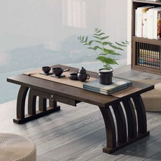 거실 좌식 테이블 좌탁 좌식테이블 낮은 인테리어 홈카페 탁자, E. 60cm 내추럴