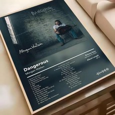 앨범 포스터 스티커 회화 벽 예술 침실 거실 홈 장식 선물, 2. Black3