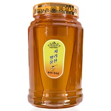 100% 국내산 지리산 천연 벌꿀 야생잡화꿀 2.4kg, 1개