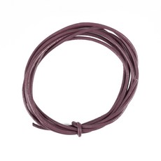 둥근 가죽끈 2mm 26종 모음 (1M), (140) - 1M