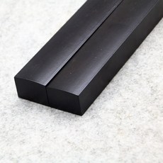 熱賣 文房四寶 學生成人實木鎮紙壓書壓紙鎮尺文房四寶批發15cm18cm30cm 文具 美術用品 書房用品 書寫用品, 1個, 15cm黑實木（一對2個）