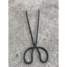 八德國際家庭五金 剪刀型火鉗 燒烤夾 火挑 防燙夾 爐灶火鉗 垃圾鉗 炭夾炭火鉗 爐灶木炭夾 燒烤工具, 1個