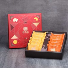 胖肉鋪 金好運肉鬆餅綜合禮盒 10入裝, 1個, 金好運禮盒(金沙+麻糬各5入)*1盒,不含手提袋