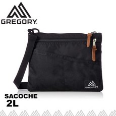 GREGORY SACOCHE 2L 斜背包 M (黑), 黑