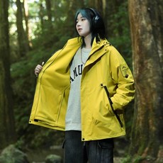 三合一衝鋒衣 防潑水 可拆卸防風外套