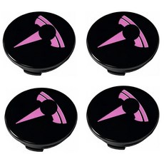 Tesheer 휠 센터 허브 캡 키트 테슬라 엠블럼 브랜드 센터 캡 포함 모델 3 모델 Y용 러그 너트 커버 20개 포함 (4개) (그레이), 퍼플