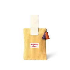 매장정품 마스마룰즈 MASMARULEZ Strap pouch _ 코듀로이 Yellow 5000988419 142093