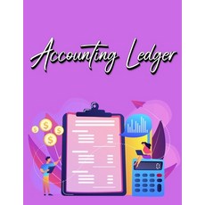 Accounting Ledger Book: Simple Accounting Ledger for Bookkeeping - Big Size - 120 Pages Paperback, Millie Zoes, English, 9786196863681
