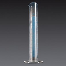 투명 아크릴 메스실린더 (청색 눈금), 50ml