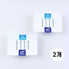일본 나카야 항균비누대 물빠짐 오픈비누대 비누곽 비누통 비누함, 2개