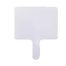 手持白板 小白板 雙面白板 手牌白板 攜帶白板 留言板 直播小白板, 手持白板+小白板筆一支(顏色隨機)