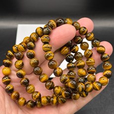 黃虎眼石手珠 8m 14.5m 堅定勇氣黃虎眼 手鍊 手串