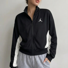 나이키 조던 여성 점프맨 트레이닝 집업 재킷 화이트 배색