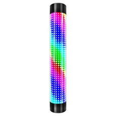 led 미용실 싸인볼 회전식 헤어 회전간판 램프 미용실싸인볼, 1 M0 레드 화이트 블루 15 45cm 검정, 표준 규격