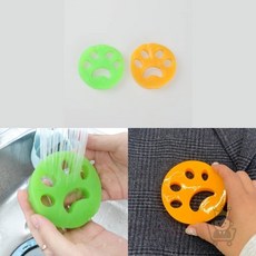 마켓보스 흡착 먼지제거 실리콘 세탁볼 먼지청소 세탁물 고양이털세탁기