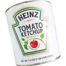 하인즈 토마토 케찹 캔 3.23kg 업소용케찹, 1개