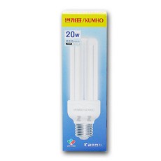 번개표 주광색 램프 -TJ, 13W, 1개