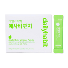 코오롱제약 데일리해빗 애사비 펀치 20포, 1개, 19.8g