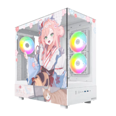 MONTECH 電腦機殼 動漫插畫設計 RGB 風扇, 1個, XR