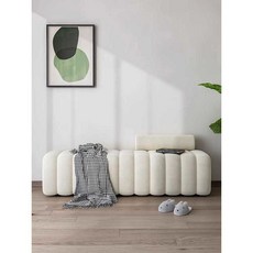 벨벳 현관벤치 대기 의 운지 쇼파 80x45x43 거실 오렌지 매장, 120X40X43_오렌지