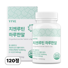 [정품] 바이브 치젠루틴 하루한알, 1개, 120정 1개, 120정