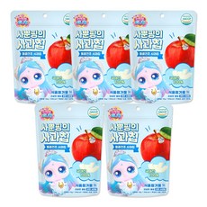 캐치티니핑 하츄핑의 딸기칩 사뿐핑의 사과칩 뽀니핑의 배칩, 15g, 5개, 초롱핑의 사과칩