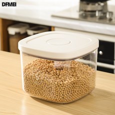 DFMEI 麪粉儲存罐家用密封儲物罐食品級收納裝面專用桶防蟲防潮密封米桶, 1個, 個