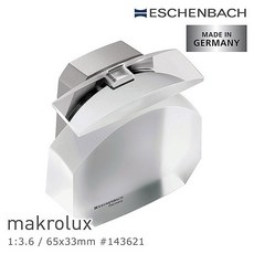 Eschenbach makrolux 1:3.6/65x33mm 德國製LED橫式文鎮型放大鏡 143621, 1個
